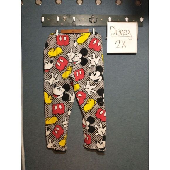 Disney plus sized soft pj pants Mickey mouse 2x * - Picture 2 of 3